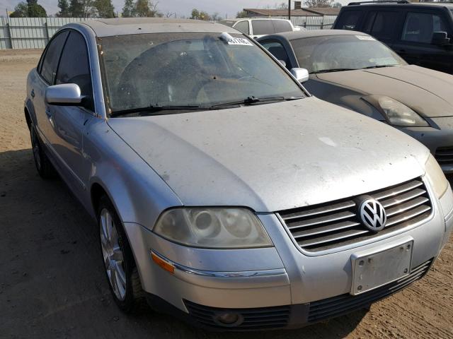 WVWPD63B33P259404 - 2003 VOLKSWAGEN PASSAT GLS SILVER photo 1