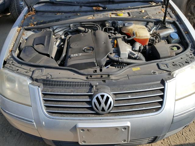 WVWPD63B33P259404 - 2003 VOLKSWAGEN PASSAT GLS SILVER photo 7