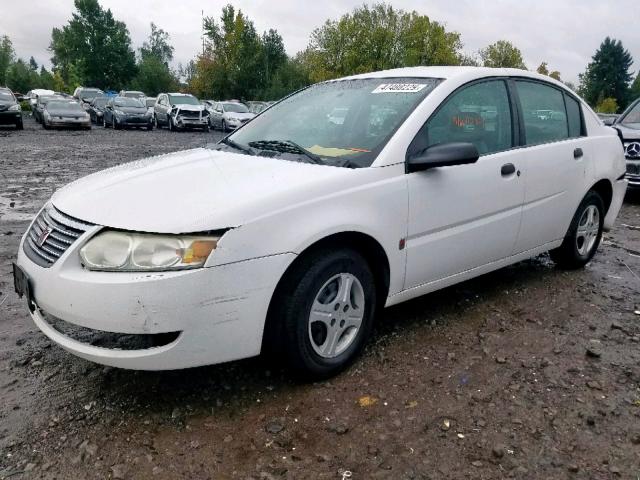 1G8AG52F95Z139734 - 2005 SATURN ION LEVEL WHITE photo 2