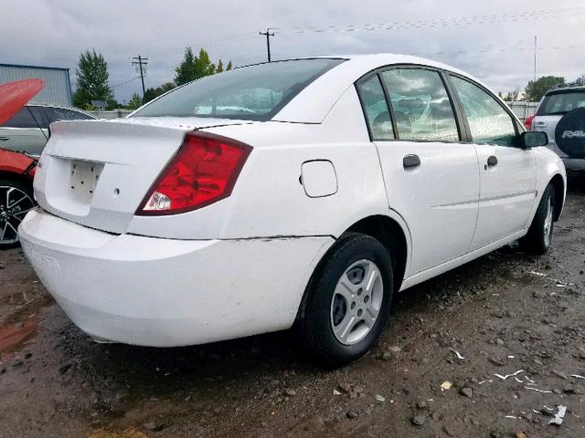 1G8AG52F95Z139734 - 2005 SATURN ION LEVEL WHITE photo 4