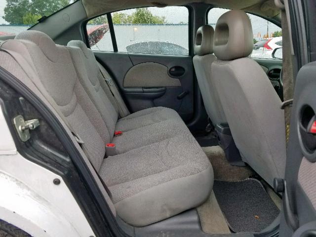 1G8AG52F95Z139734 - 2005 SATURN ION LEVEL WHITE photo 6