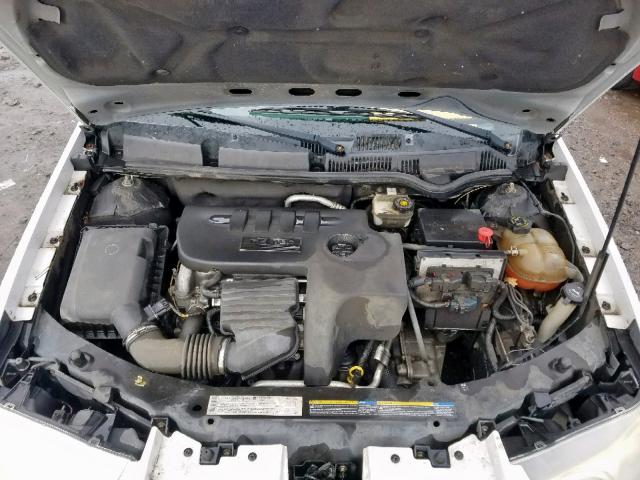 1G8AG52F95Z139734 - 2005 SATURN ION LEVEL WHITE photo 7