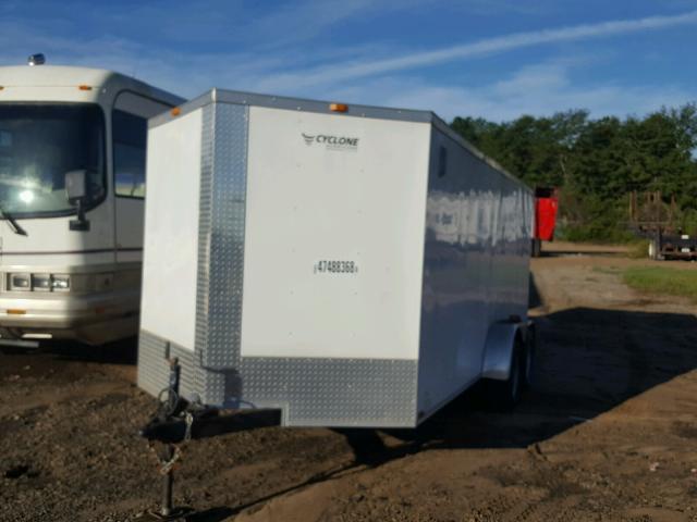 53KH71627CF004885 - 2012 CARGO TRAILER WHITE photo 2