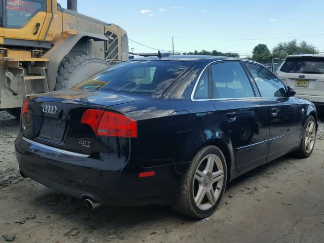 WAUDF68E65A515568 - 2005 AUDI A4 2.0T QU BLACK photo 4