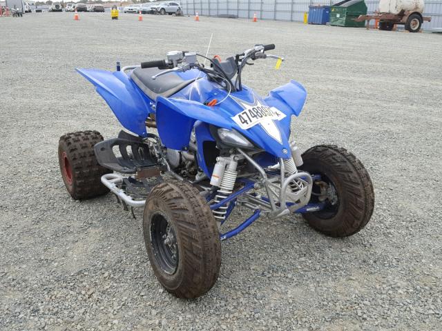 JY4AJ20Y37C034718 - 2007 YAMAHA YFZ450 BLUE photo 1