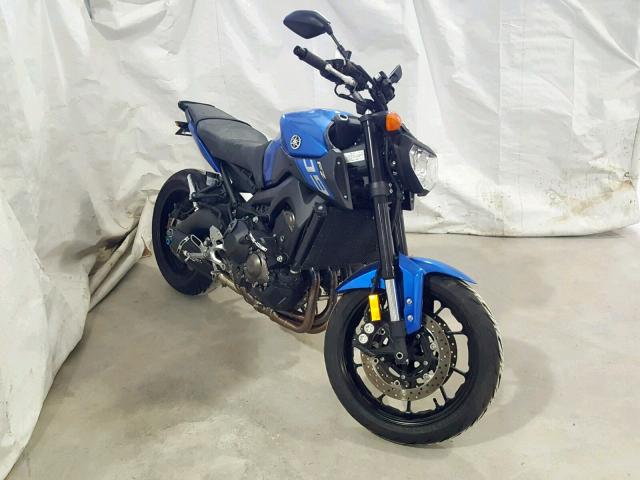 JYARN33E2GA011387 - 2016 YAMAHA FZ09 BLUE photo 1