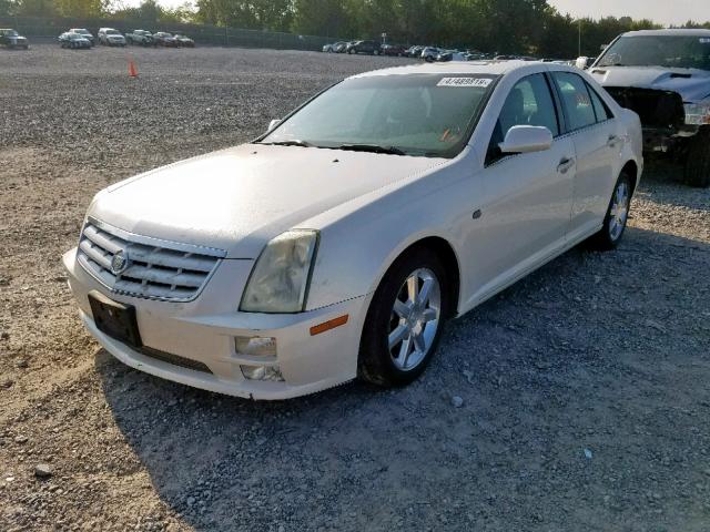 1G6DW677150179410 - 2005 CADILLAC STS WHITE photo 2