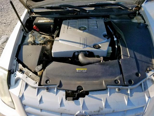 1G6DW677150179410 - 2005 CADILLAC STS WHITE photo 7