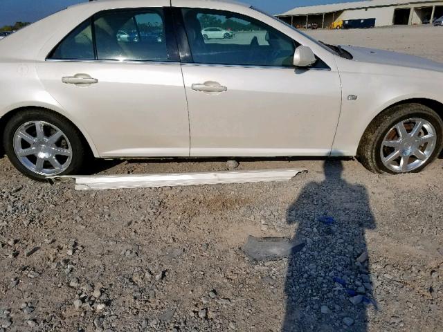 1G6DW677150179410 - 2005 CADILLAC STS WHITE photo 9