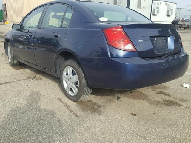 1G8AZ55F47Z150892 - 2007 SATURN ION LEVEL BLUE photo 3
