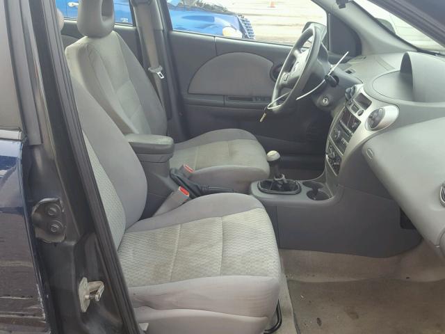 1G8AZ55F47Z150892 - 2007 SATURN ION LEVEL BLUE photo 5