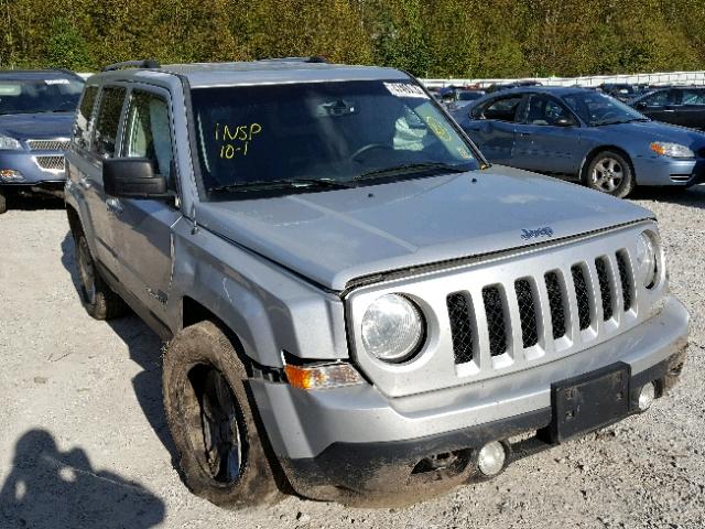 1C4NJRCB7CD630339 - 2012 JEEP PATRIOT LI SILVER photo 1