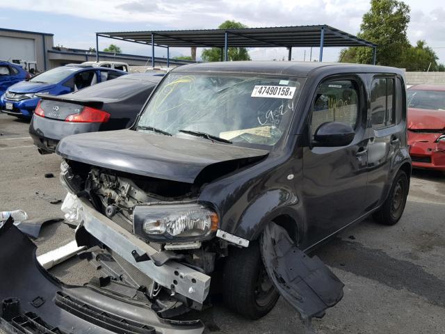 JN8AZ2KR0ET351521 - 2014 NISSAN CUBE S BLACK photo 2