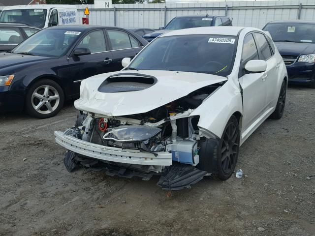 JF1GR7E68DG844557 - 2013 SUBARU IMPREZA WR WHITE photo 2