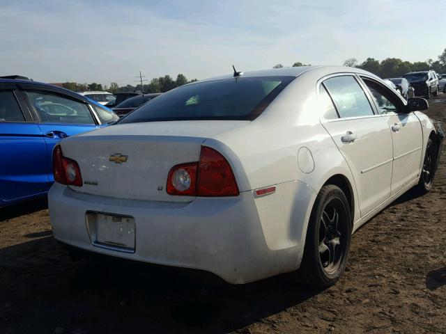 1G1ZH57B184272008 - 2008 CHEVROLET MALIBU 1LT WHITE photo 4