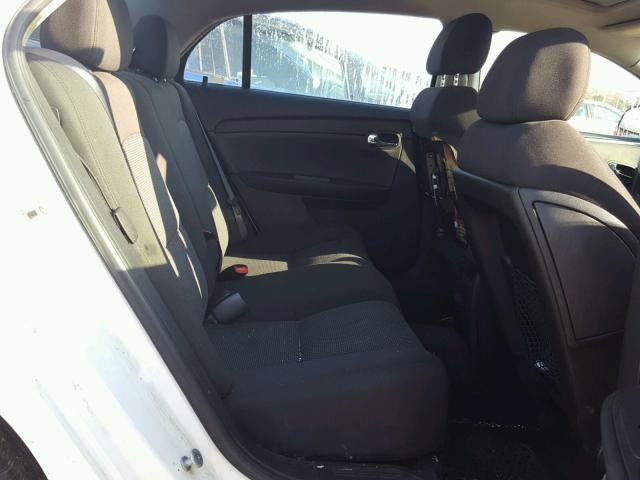 1G1ZH57B184272008 - 2008 CHEVROLET MALIBU 1LT WHITE photo 6