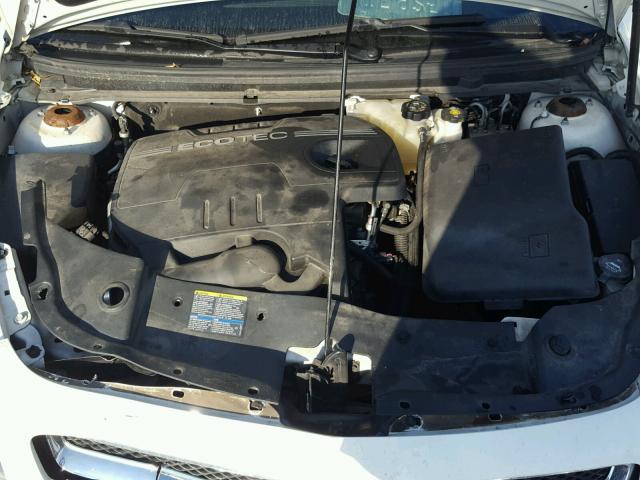 1G1ZH57B184272008 - 2008 CHEVROLET MALIBU 1LT WHITE photo 7