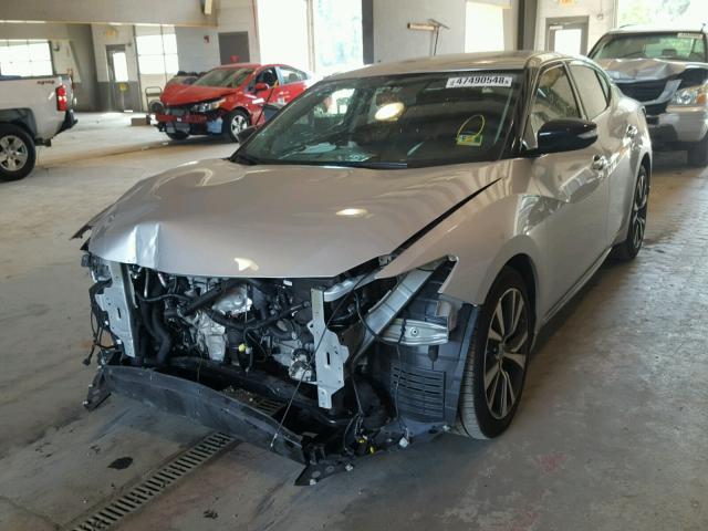 1N4AA6AP1HC407857 - 2017 NISSAN MAXIMA 3.5 SILVER photo 2