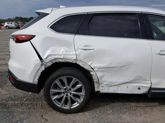 JM3TCADY1G0106758 - 2016 MAZDA CX-9 GRAND WHITE photo 9