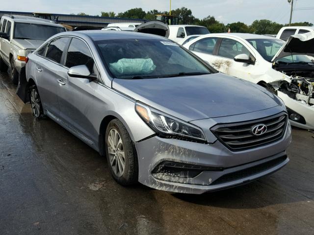 5NPE34AF7GH292976 - 2016 HYUNDAI SONATA SPO SILVER photo 1