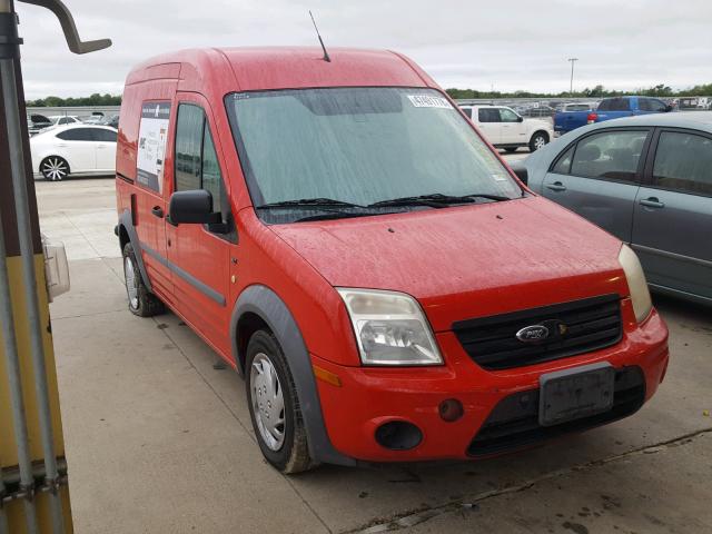 NM0LS7DN2AT013268 - 2010 FORD TRANSIT CO RED photo 1