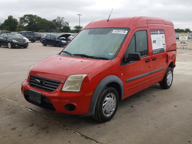 NM0LS7DN2AT013268 - 2010 FORD TRANSIT CO RED photo 2