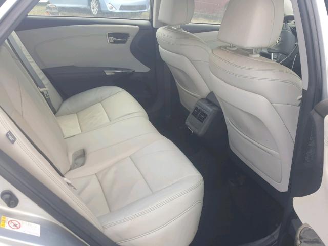 4T1BK1EB4GU198969 - 2016 TOYOTA AVALON XLE 银色 照片 6