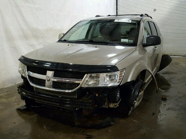 3D4GH67VX9T234063 - 2009 DODGE JOURNEY R/ TAN photo 2