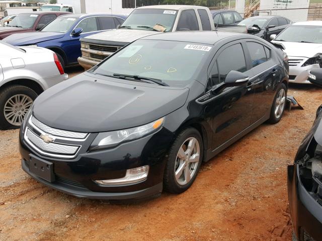 1G1RB6E4XDU135669 - 2013 CHEVROLET VOLT BLACK photo 2