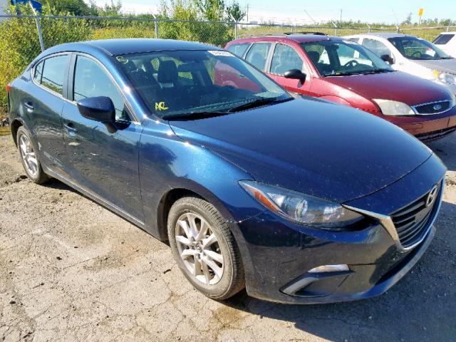 3MZBM1V78FM132810 - 2015 MAZDA 3 TOURING BLUE photo 1