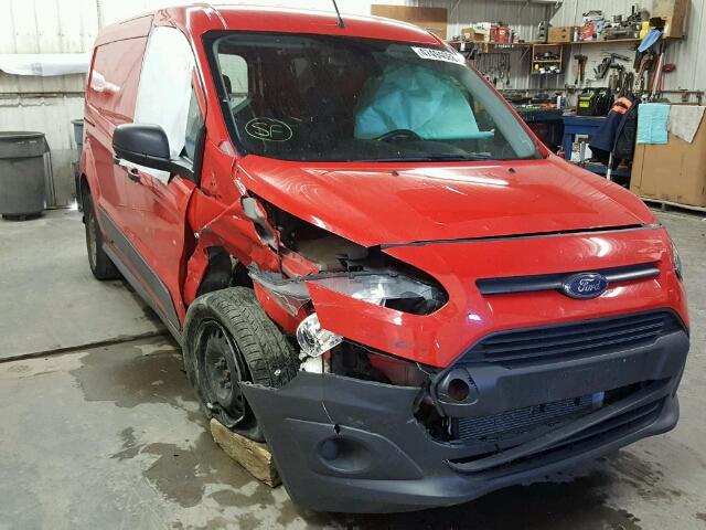 NM0LS7E7XH1317745 - 2017 FORD TRANSIT CO RED photo 1