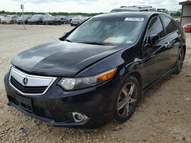 JH4CU2F88CC015485 - 2012 ACURA TSX SE BLACK photo 2