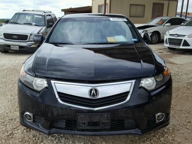 JH4CU2F88CC015485 - 2012 ACURA TSX SE BLACK photo 9