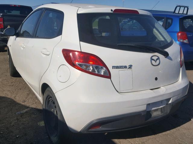 JM1DE1KZ1E0183890 - 2014 MAZDA MAZDA2 SPO WHITE photo 3