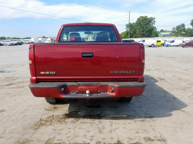 1GCCS1957Y8260503 - 2000 CHEVROLET S TRUCK S1 RED photo 6