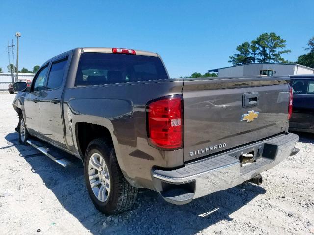 3GCPCREHXEG187257 - 2014 CHEVROLET SILVERADO BROWN photo 3