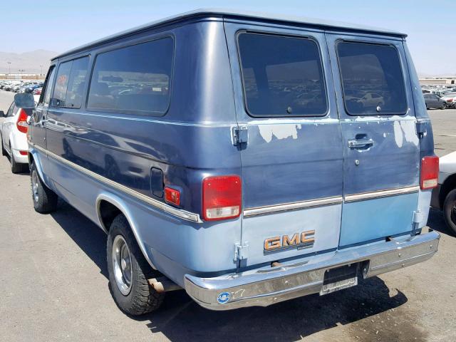 2GKEG25K4J4519620 - 1988 GMC RALLY WAGO BLUE photo 3