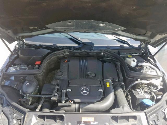 WDDGF4HBXCR209598 - 2012 MERCEDES-BENZ C 250 GRAY photo 7