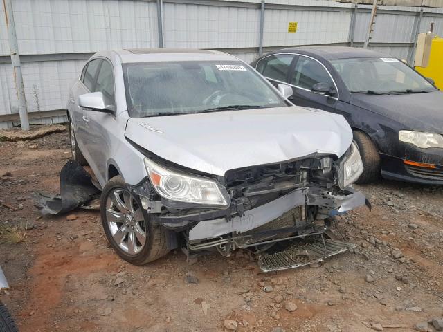 1G4GE5EV8AF254471 - 2010 BUICK LACROSSE C SILVER photo 1