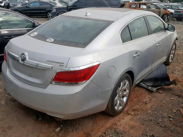 1G4GE5EV8AF254471 - 2010 BUICK LACROSSE C SILVER photo 4