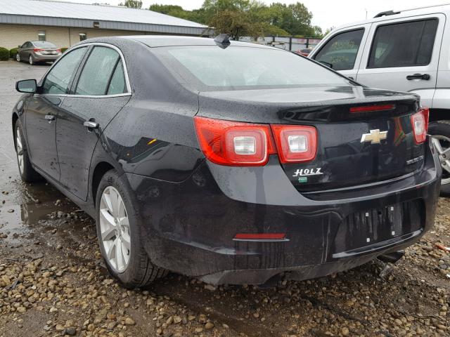 1G11H5SL4EF292220 - 2014 CHEVROLET MALIBU LTZ BLACK photo 3