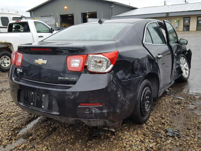 1G11H5SL4EF292220 - 2014 CHEVROLET MALIBU LTZ BLACK photo 4