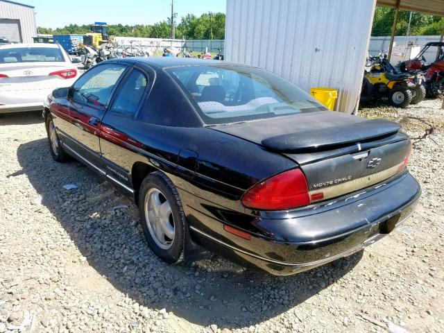 2G1WW12M4T9184246 - 1996 CHEVROLET MONTE CARL BLACK photo 3