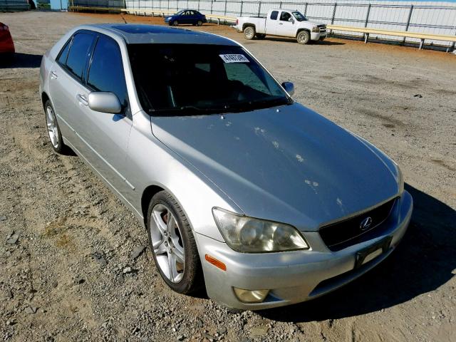 JTHBD192220049435 - 2002 LEXUS IS 300 SILVER photo 1