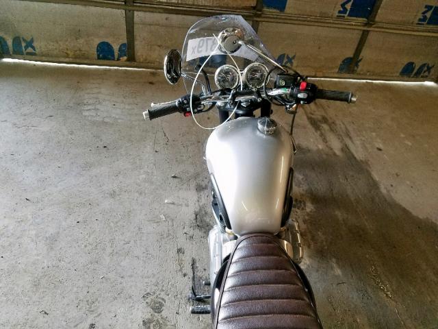 SMTD40HL1JT844716 - 2018 TRIUMPH MOTORCYCLE BONNEVILLE SILVER photo 5