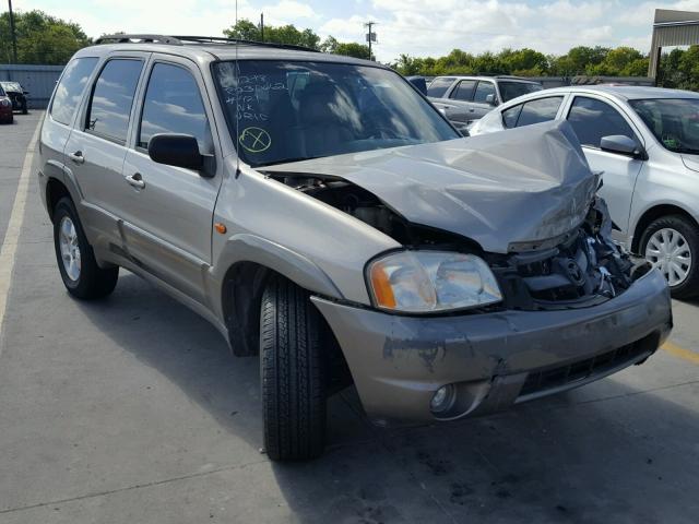 4F2YU09102KM40715 - 2002 MAZDA TRIBUTE LX TAN photo 1