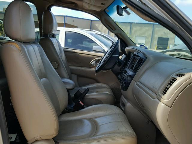 4F2YU09102KM40715 - 2002 MAZDA TRIBUTE LX TAN photo 5