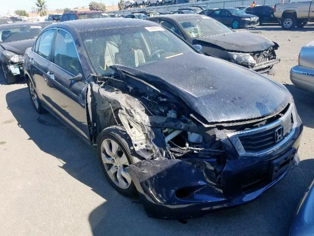 5KBCP3F82AB016910 - 2010 HONDA ACCORD EXL BLACK photo 1