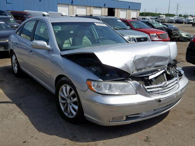 KMHFC46FX7A182388 - 2007 HYUNDAI AZERA SE SILVER photo 1