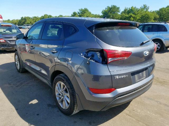 KM8J2CA43JU660623 - 2018 HYUNDAI TUCSON SE GRAY photo 3